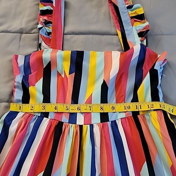 Crosby Becca by Mollie Burch Tortola Multicolor Midi Dress, - Picture 6 of 12